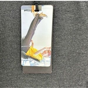 NWT Betabrand pull on yoga dress pants stretch dark grey straight leg size M